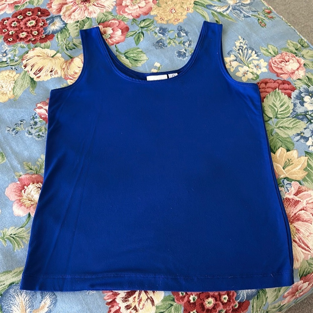 Chico’s, bright royal blue, size 0